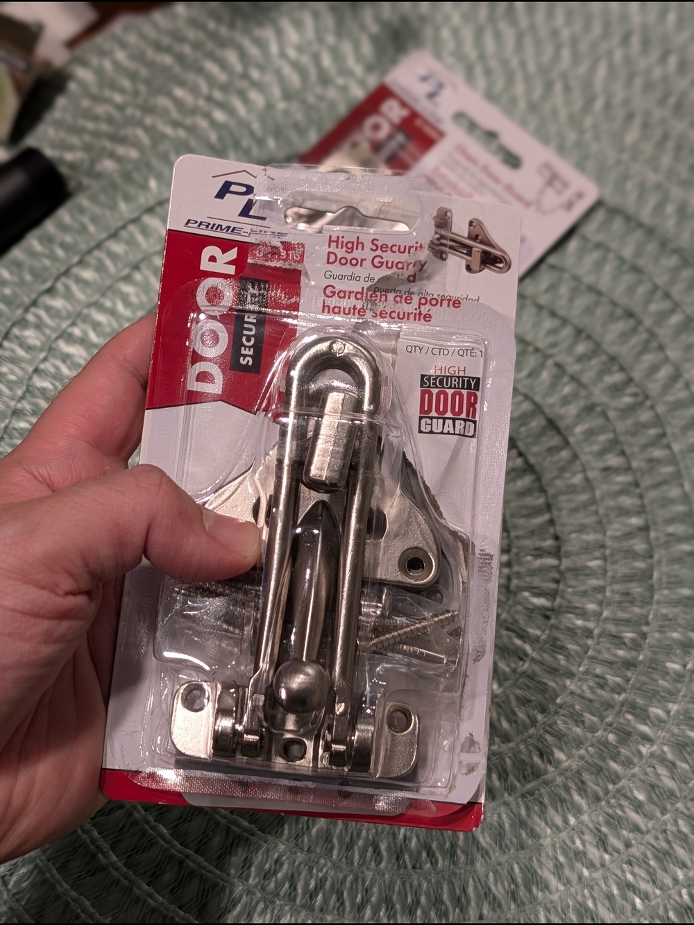 High Security Door Guard - Silver